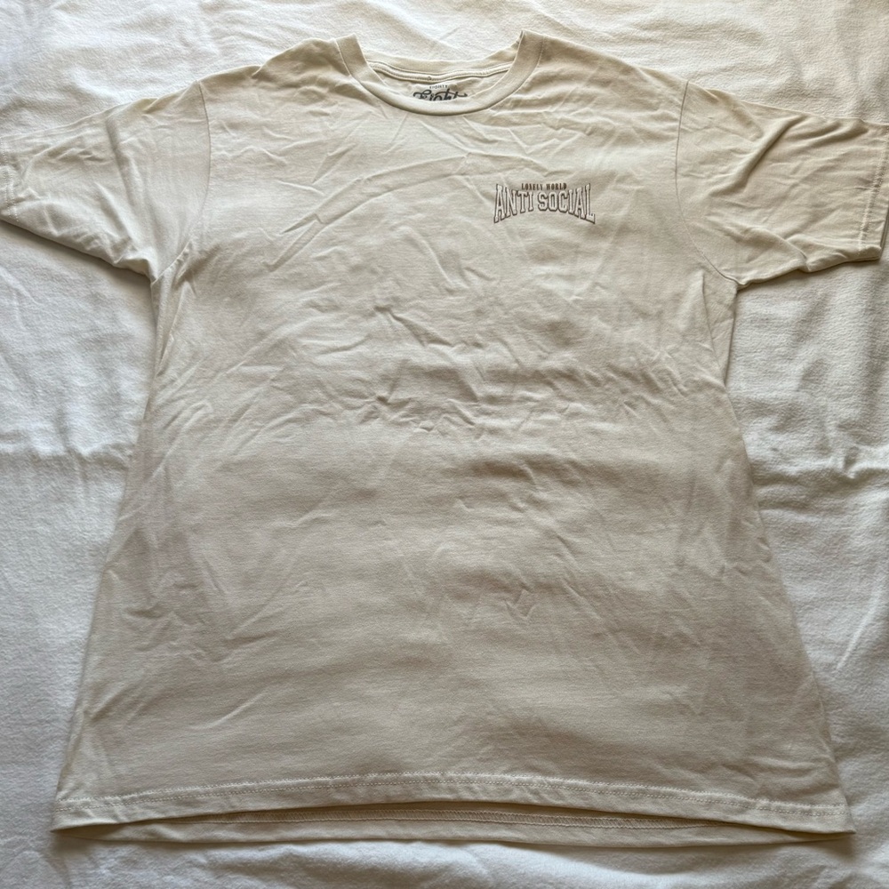 Eighty Eight Cream Short Sleeve Tee